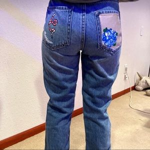 custom mom jeans